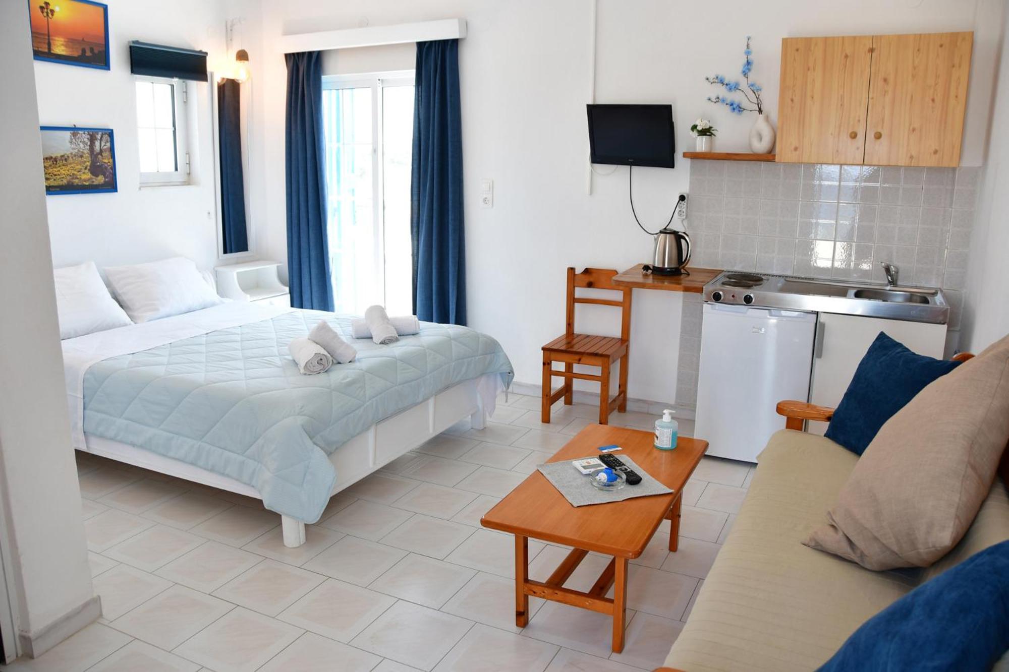 Blue Dolphin Studios And Apartment Vája Kültér fotó