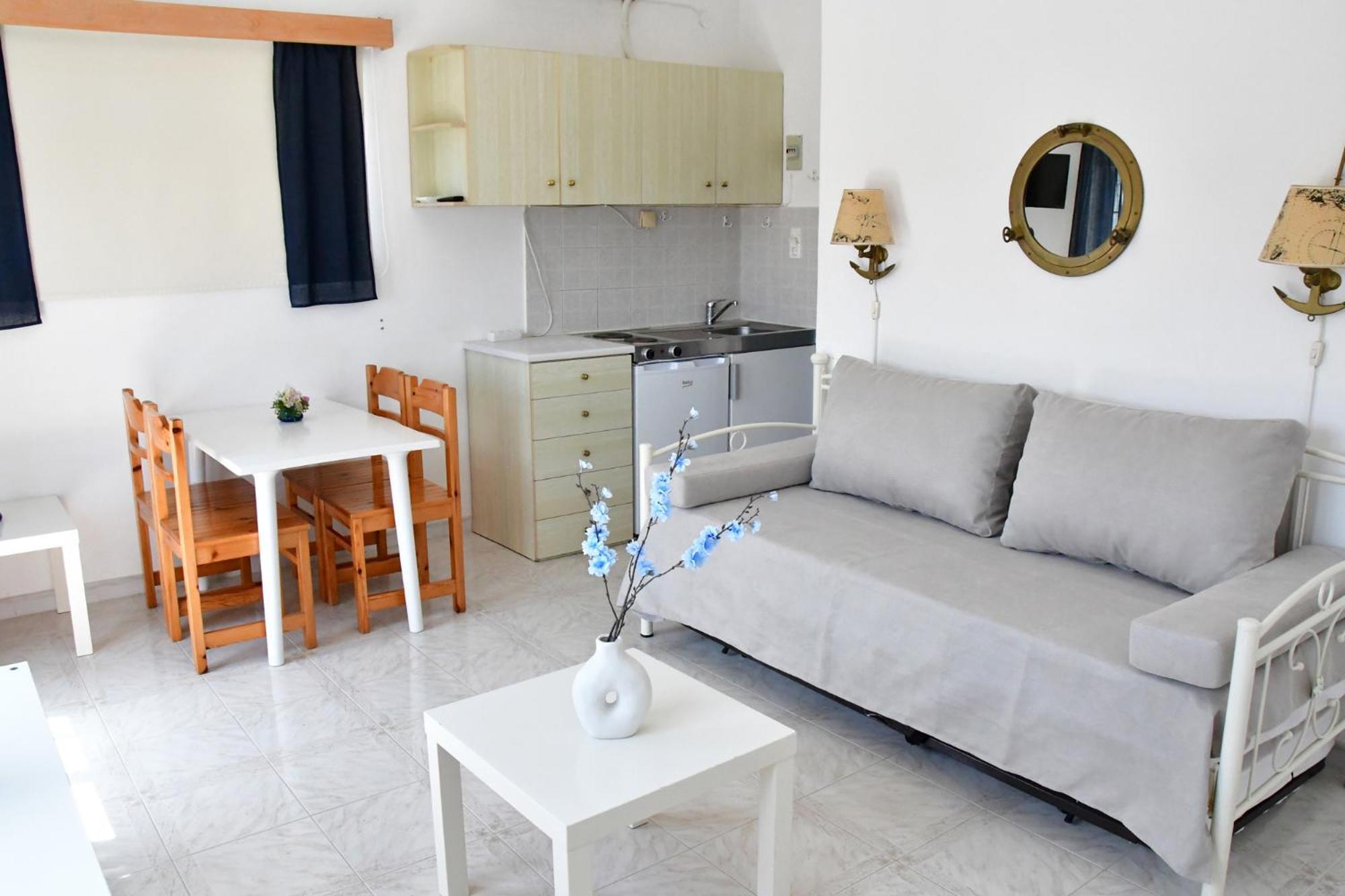 Blue Dolphin Studios And Apartment Vája Kültér fotó